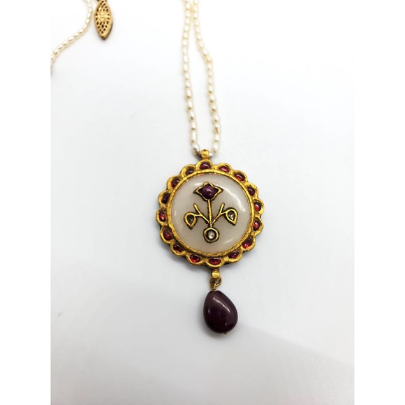 vintage 18k Gold Pendant
